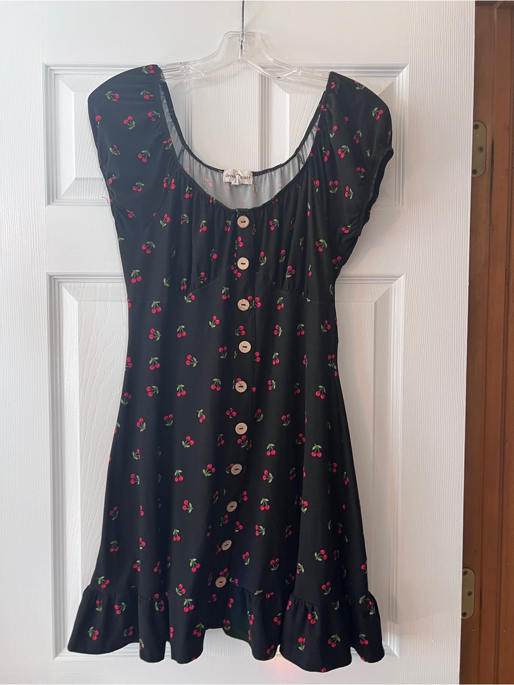 Derek Heart mini dress with cherries. 🍒